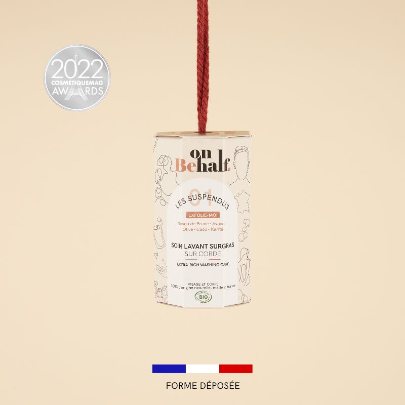 Savon Exfoliant 100% Vegan Aux Noyaux D'Abricot & Beurre De Karité - Soin Corps Naturel