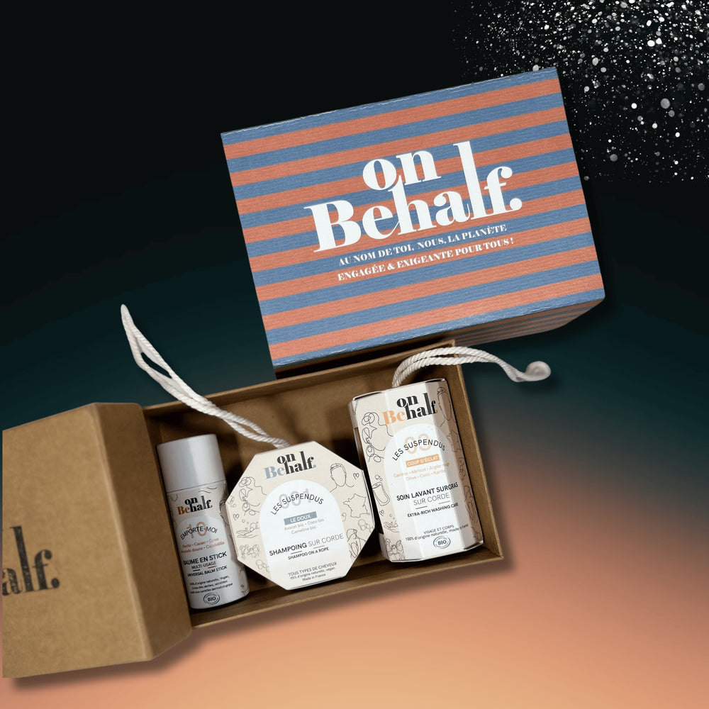 Coffret cadeau savons noel bio